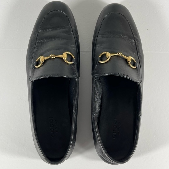 GUCCI Women's Brixton Horsebit Convertible Loafer Black Learner Size-37.5 $920 - Picture 3 of 16